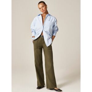 J.Crew *NAVY* Camp-pocket wide-leg pant